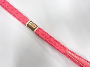 未使用品　正絹　手組帯締め